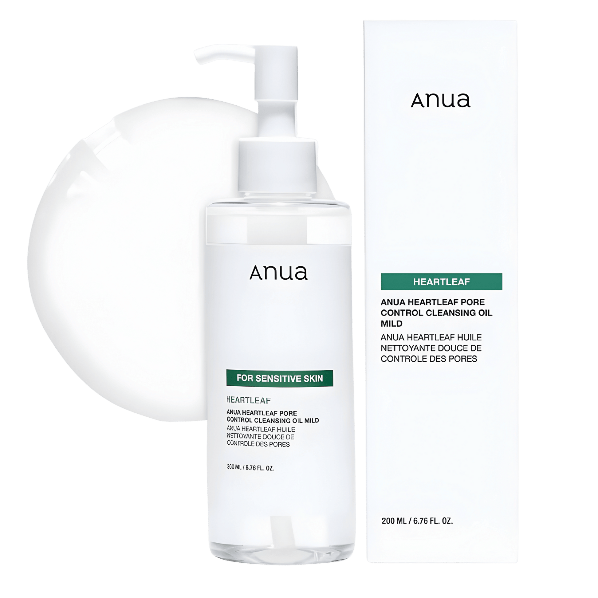 Heartleaf oil cleanser for oily and sensitive skin