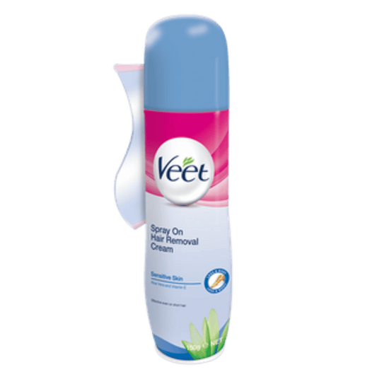 Buy Veet Silky Fresh Crema Depilatoria Spray (150ml) In Pakistan From SkinStash!