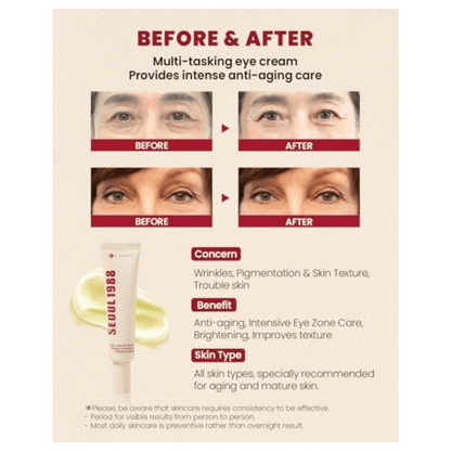 K-Secret Seoul 1988 Eye Cream Retinal Liposome 4% + Fermented Bean (30ml)