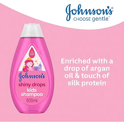 Johnson's Shiny Drops Kids Shampoo, (500ml)