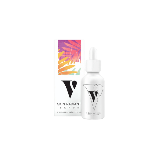 VCare Natural Skin Radiant Serum (30ml) – Boosts glow, evens skin tone & hydrates deeply – Available now at Skinstash.pk