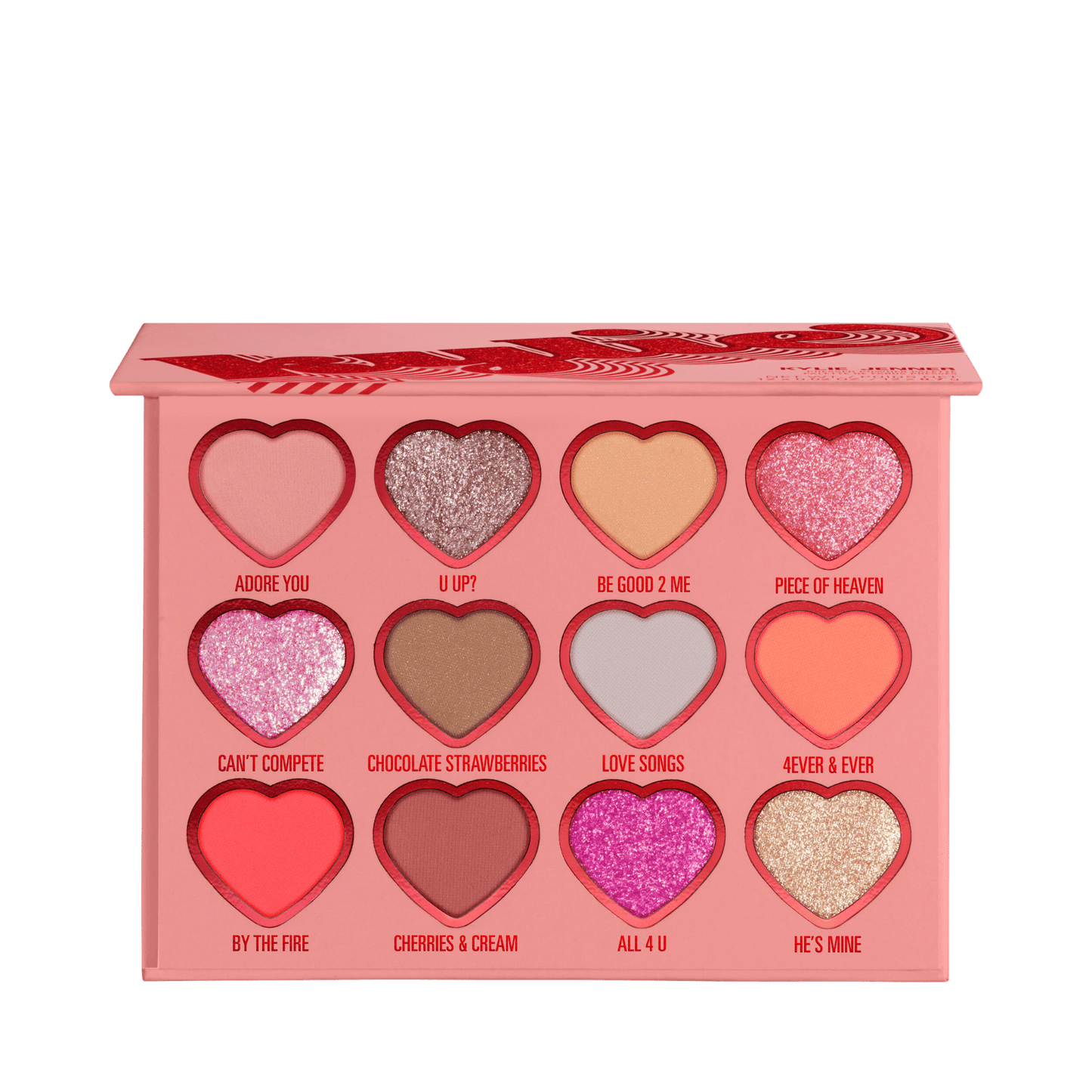 Kylie Cosmetics Valentine's Collection Pressed Powder Palette (12x0.7g)