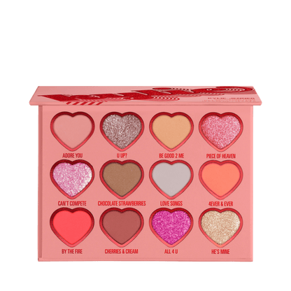 Kylie Cosmetics Valentine's Collection Pressed Powder Palette (12x0.7g)