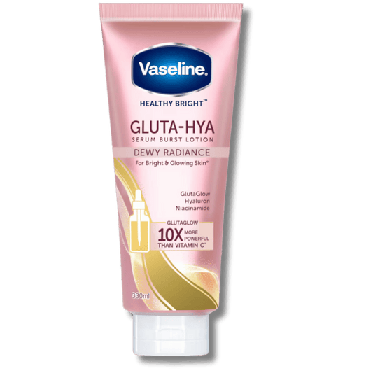 Buy Vaseline Healthy Bright Gluta-Hya Serum Burst Lotion (330ml) In Pakistan From SkinStash!