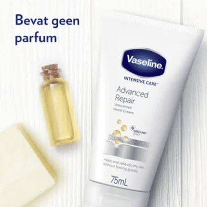 Vaseline Intensive Care Advance Repair Unscented Hand Cream (75Ml)