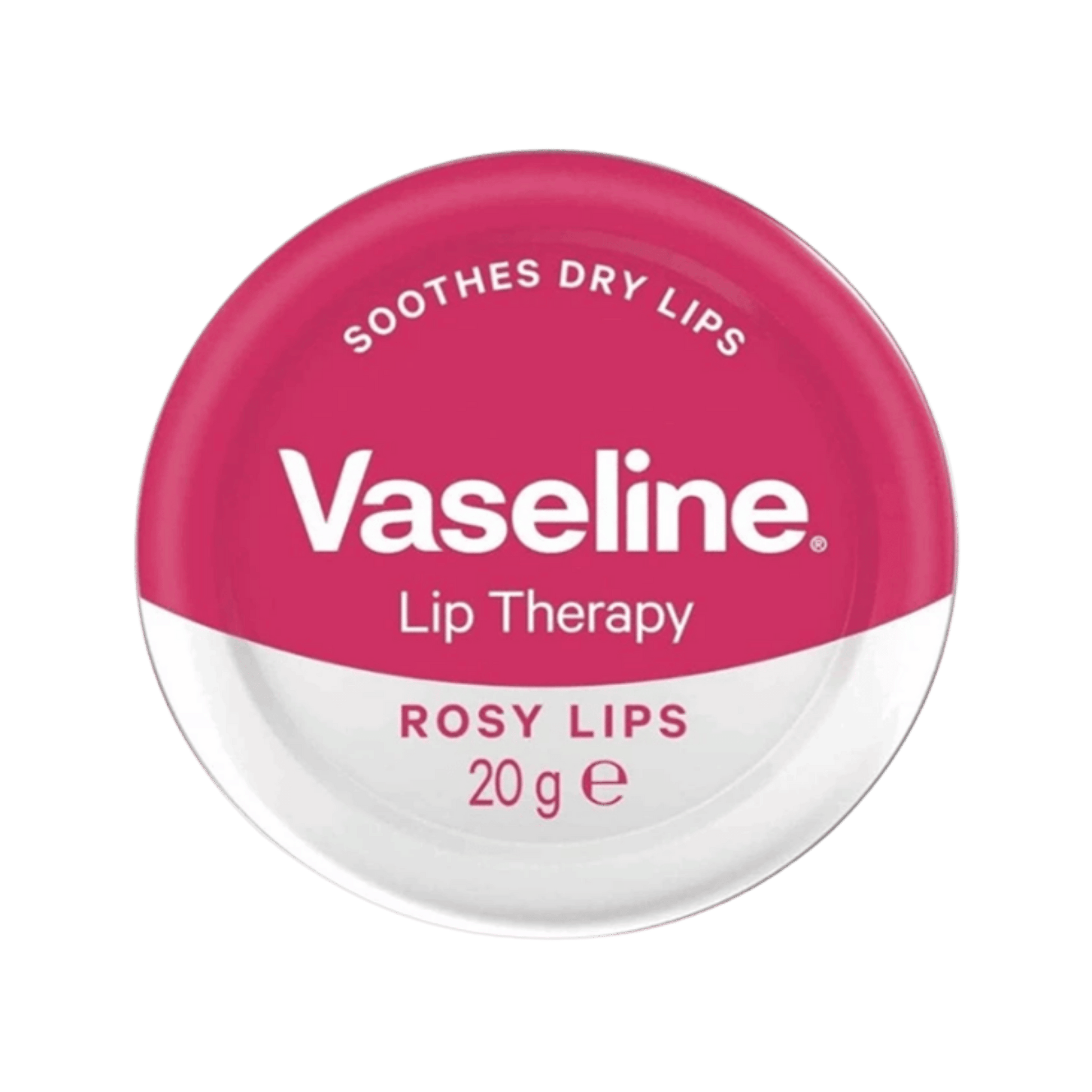 Vaseline Lip Therapy Rosy 20g – Moisturizing lip balm for soft, smooth lips with a rosy tint