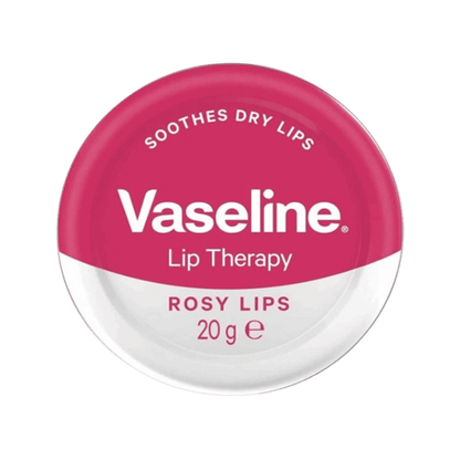 Vaseline Lip Therapy Rosy 20g – Moisturizing lip balm for soft, smooth lips with a rosy tint