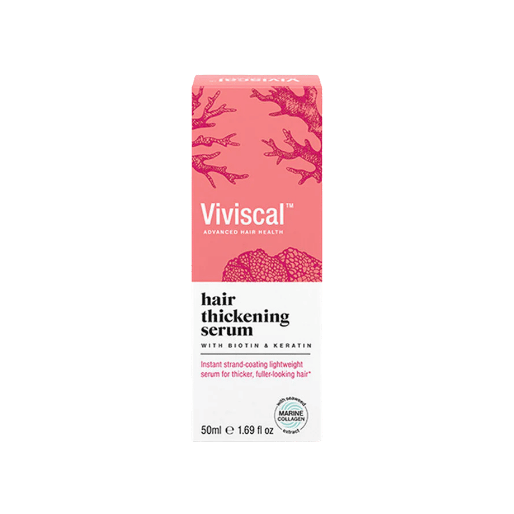 Viviscal Hair Thickening Serum (50ml) – Strengthens hair and promotes thicker, fuller-looking strands – Skinstash.pk