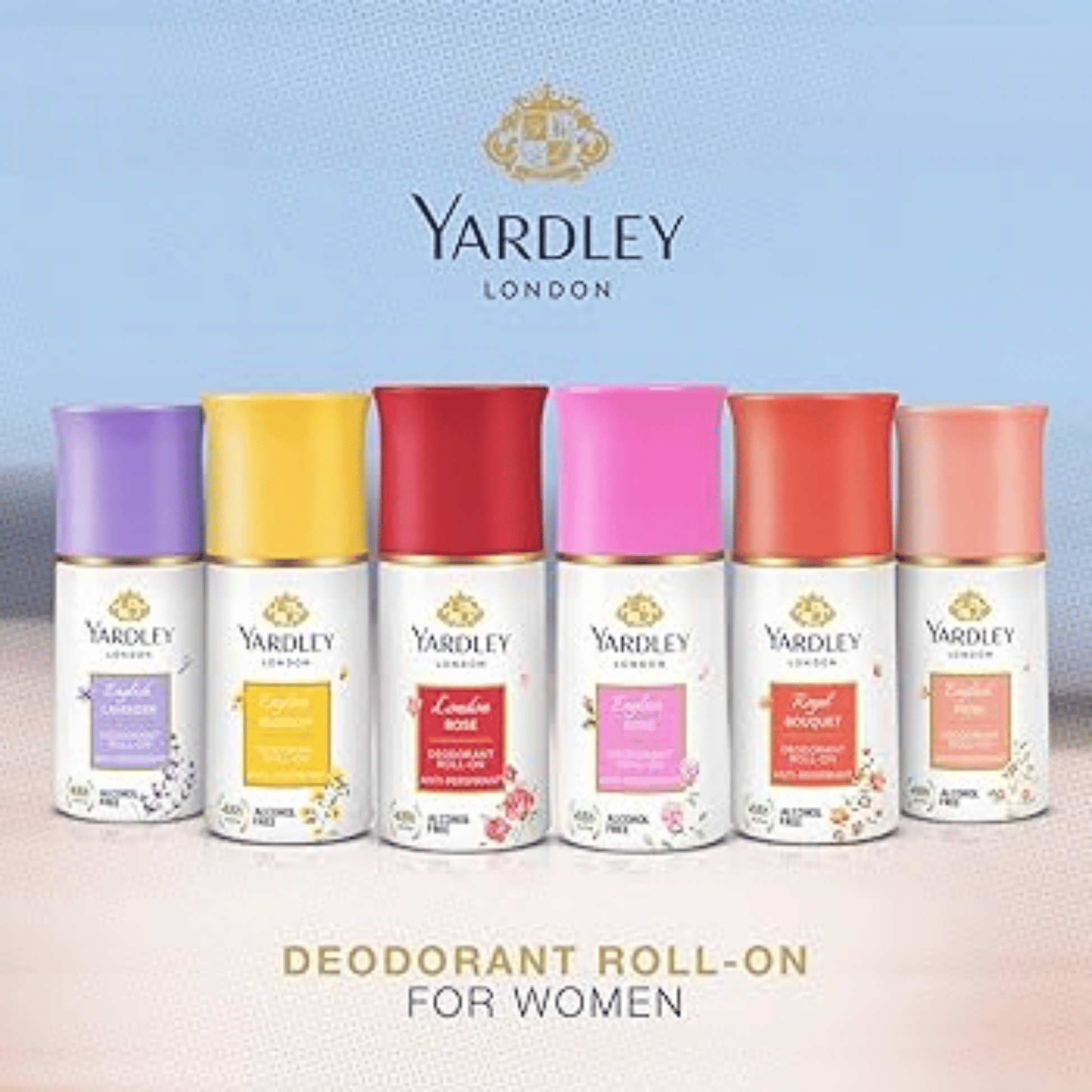 Yardley London Deodorant Roll On For Women 50Ml Skin Stash in Pakistan