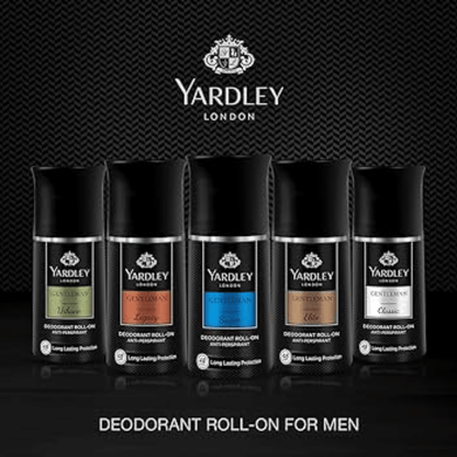 Yardley London Gentleman Deodorant Roll-On (50ml)