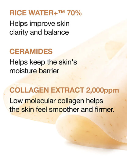 Anua Rice 70 + Ceramide Glow Collagen Mask