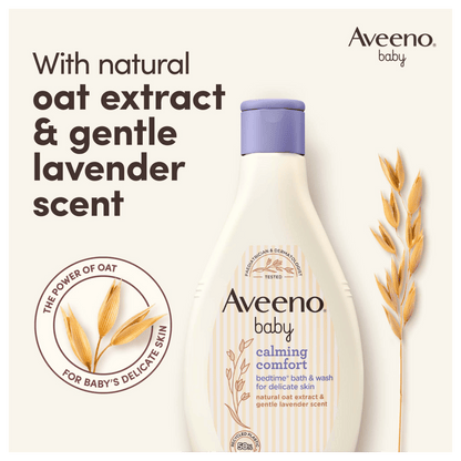 Aveeno Baby Calming Comfort Bedtime Bath & Wash (250ml)