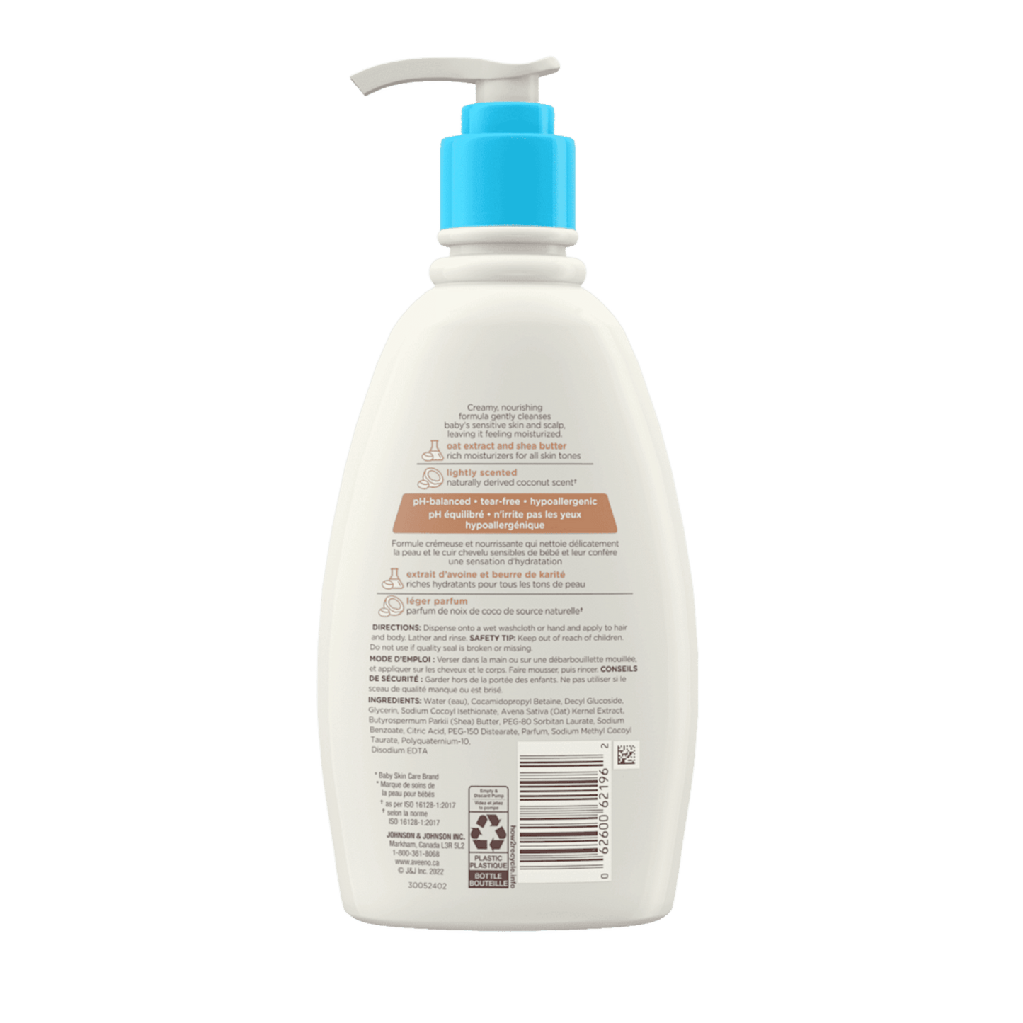 imported Aveeno Baby Daily Wash & Shampoo 