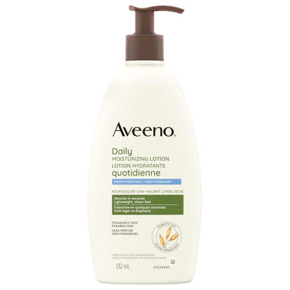 Buy Online Aveeno Daily Moisturizing Lotion Sheer Hydration in Pakistan