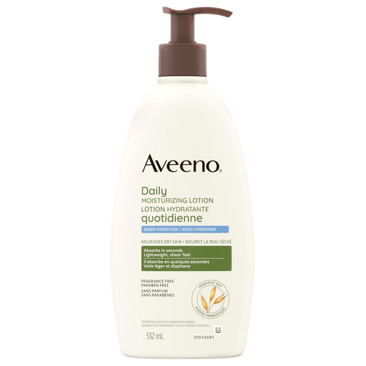 Buy Online Aveeno Daily Moisturizing Lotion Sheer Hydration in Pakistan