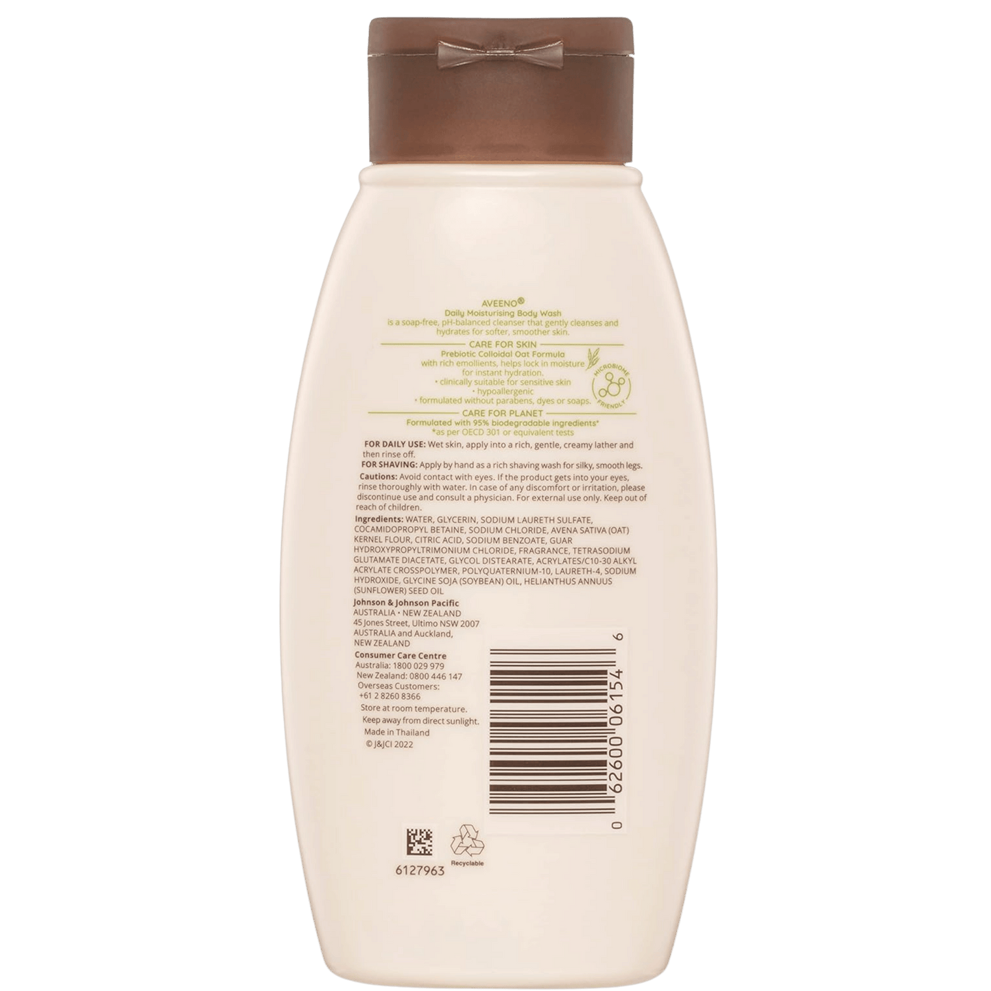 Imported Aveeno Daily Moisturising Body Wash