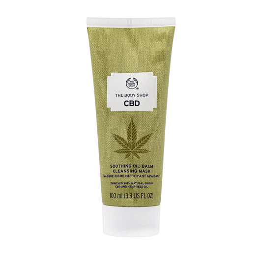 The Body Shop CBD Soothing Oil Balm  Cleansing Mask Is Noe Available At Your Doorstep!