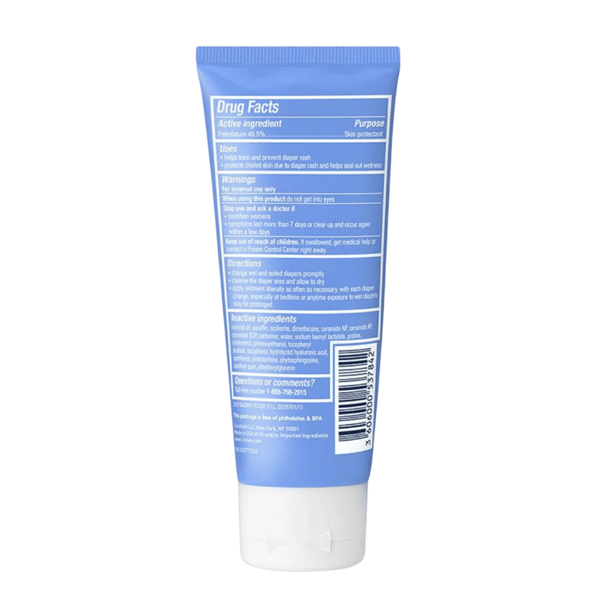 CeraVe Baby Healing Ointment 85g – gentle healing balm for babies' dry, chapped skin.

