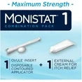 Monistat 1-Day yeast infection treatment combination