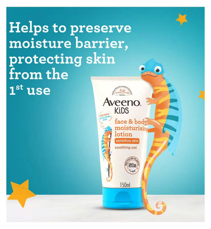 Aveeno Baby Kids Face & Body Lotion (150ml)