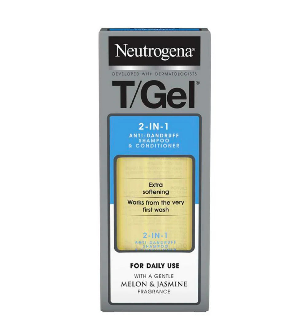 Neutrogena T/Gel 2-in-1 Anti-Dandruff Shampoo & Conditioner (250ml)