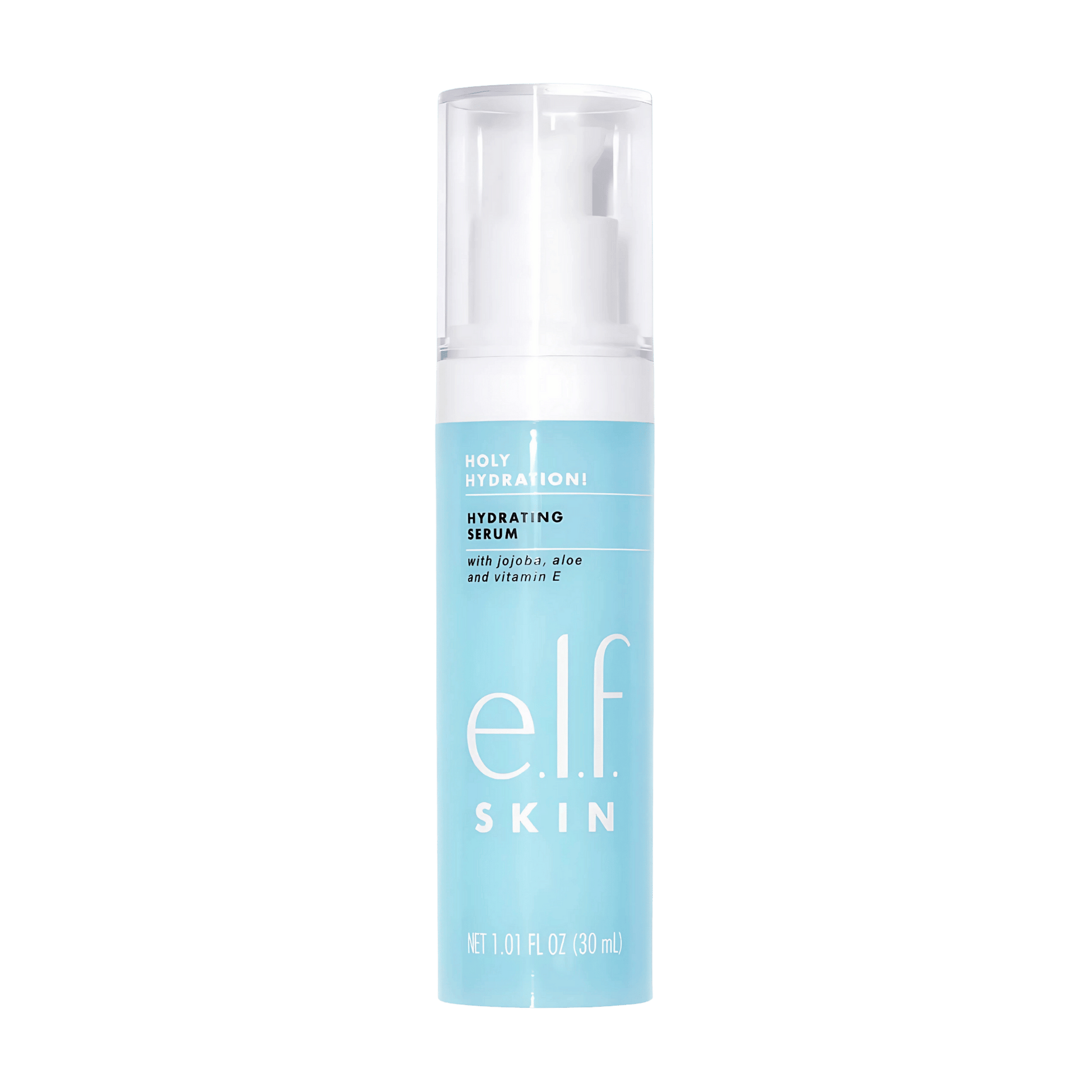 e.l.f. Holy Hydration Hydrating Serum (30ml) – Lightweight face serum with hyaluronic acid for deep hydration, plump, and glowing skin – Available at Skinstash.pk