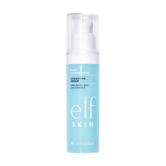 e.l.f. Holy Hydration Hydrating Serum (30ml) – Lightweight face serum with hyaluronic acid for deep hydration, plump, and glowing skin – Available at Skinstash.pk