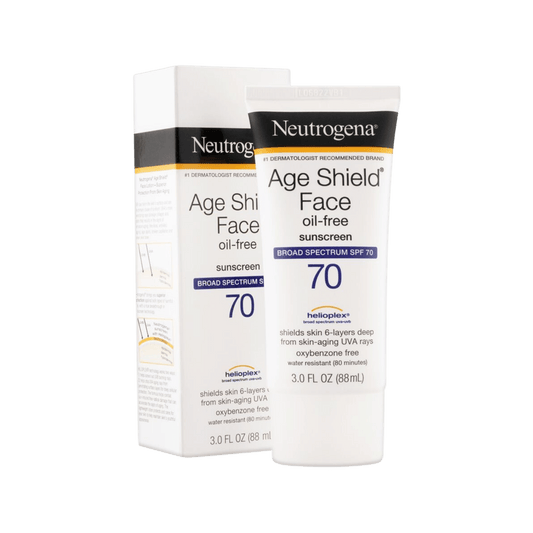 High SPF sunscreen for face, Neutrogena, oil-free, 88 ml