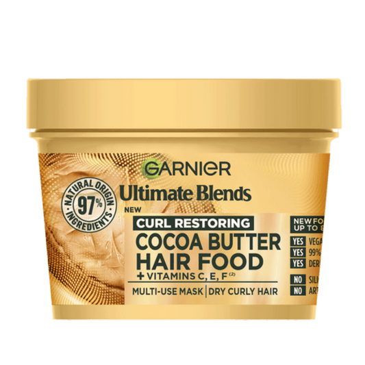 Garnier Ultimate Blends Curl Restoring Hair Food Cocoa Butter (400ml)