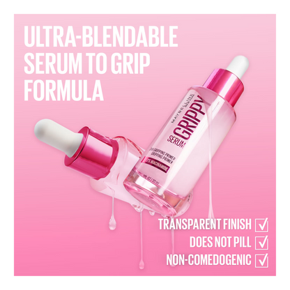 Grippy serum bottle with dropper available at skintash.pk