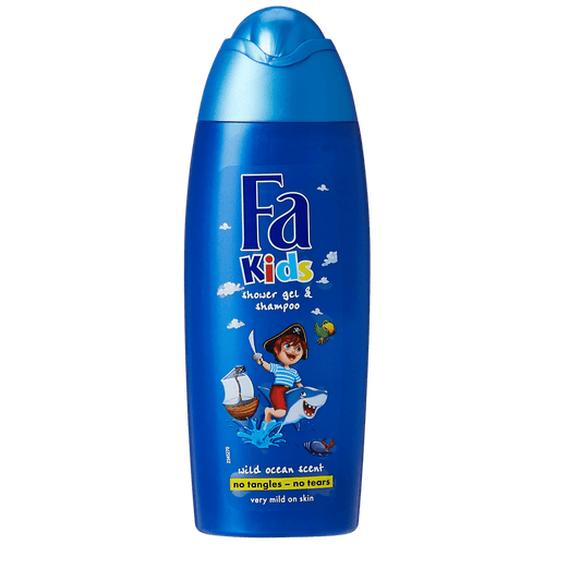 Fa Kids Shower Gel And Shampoo Wild Ocean Scent 250ml skinstash in Pakistan