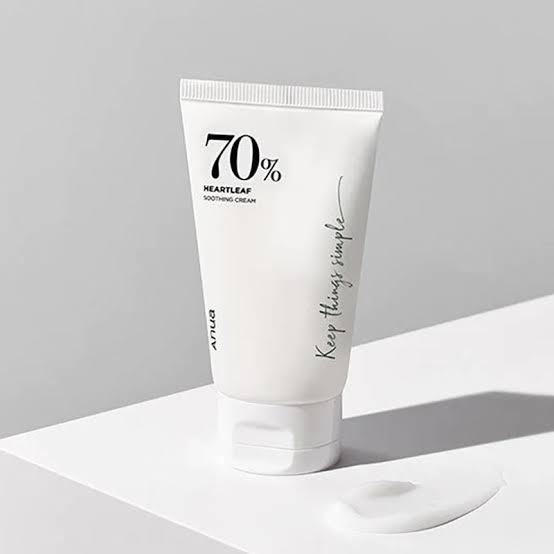 Anua Heartleaf 70% Soothing Cream (100ml)