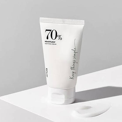 Anua Heartleaf 70% Soothing Cream (100ml)