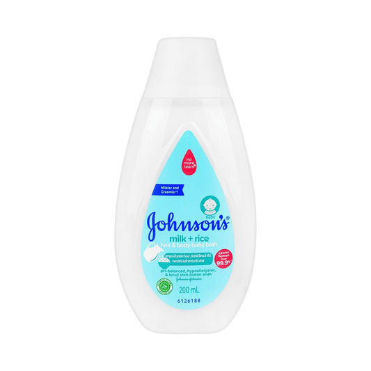 Johnsons Baby Bath Milk+ Rice (200 ml)