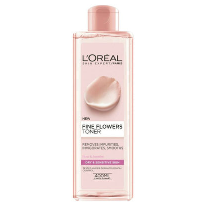 L'Oreal Paris Fine Flowers Cleansing Toner (400ml)