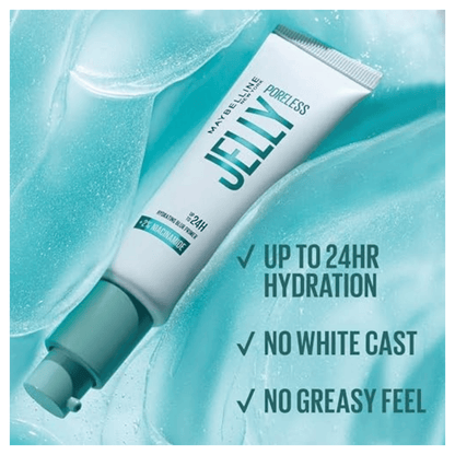 Buy Online Maybelline New York Poreless Jelly 24h Hydrating Blur Primer In Pakistan