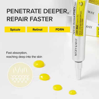 Mary & May Spicule Retinol PDRN Cream (15g)