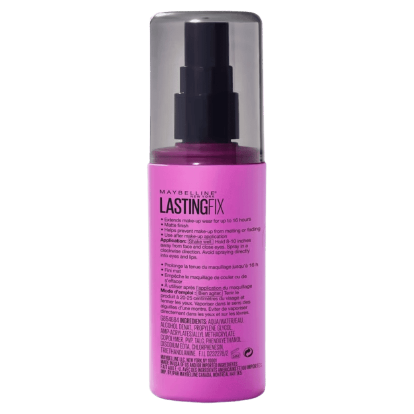 Original Maybelline New York Lasting Fix Makeup Setting Spray – Matte Finish 