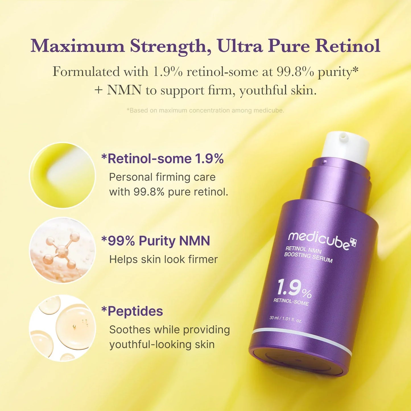 Medicube Retinol NMN Boosting Serum (30ml)