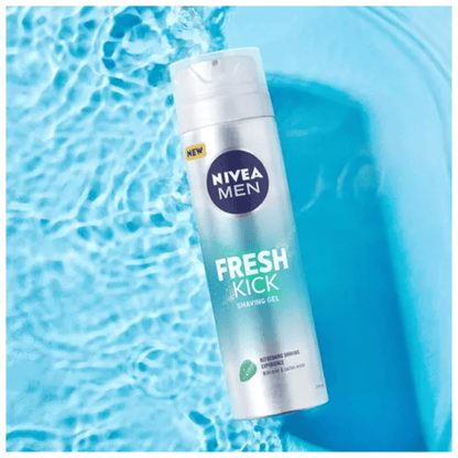 Nivea Men Fresh Kick Shaving Gel Availabe  in Pakistan