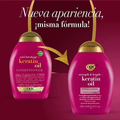Ogx Keratin Oil Anti-breakage Conditioner (385ml)