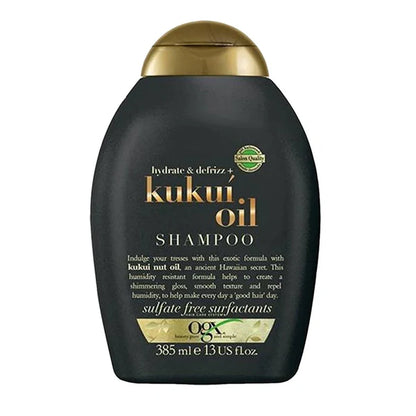 Ogx Hydrate & Defrizz+kukui Oil Shampoo (385ml)