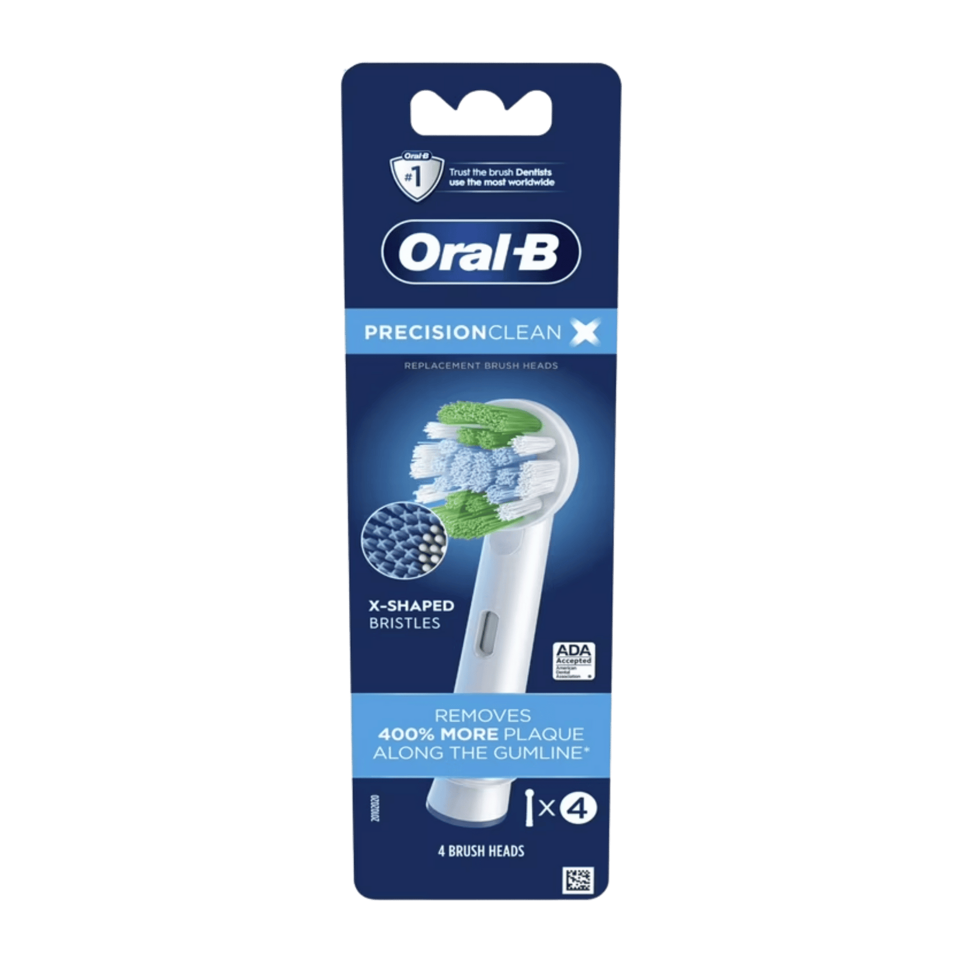 Best Rate Oral-B Precision Clean X-Filament Replacement – 4 Brush Heads in Pakistan