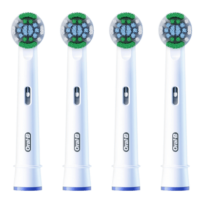 Original Oral-B Precision Clean X-Filament Replacement – 4 Brush Heads