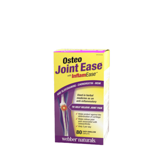 Buy Online Webber Naturals Osteo Joint Ease With InflamEase
