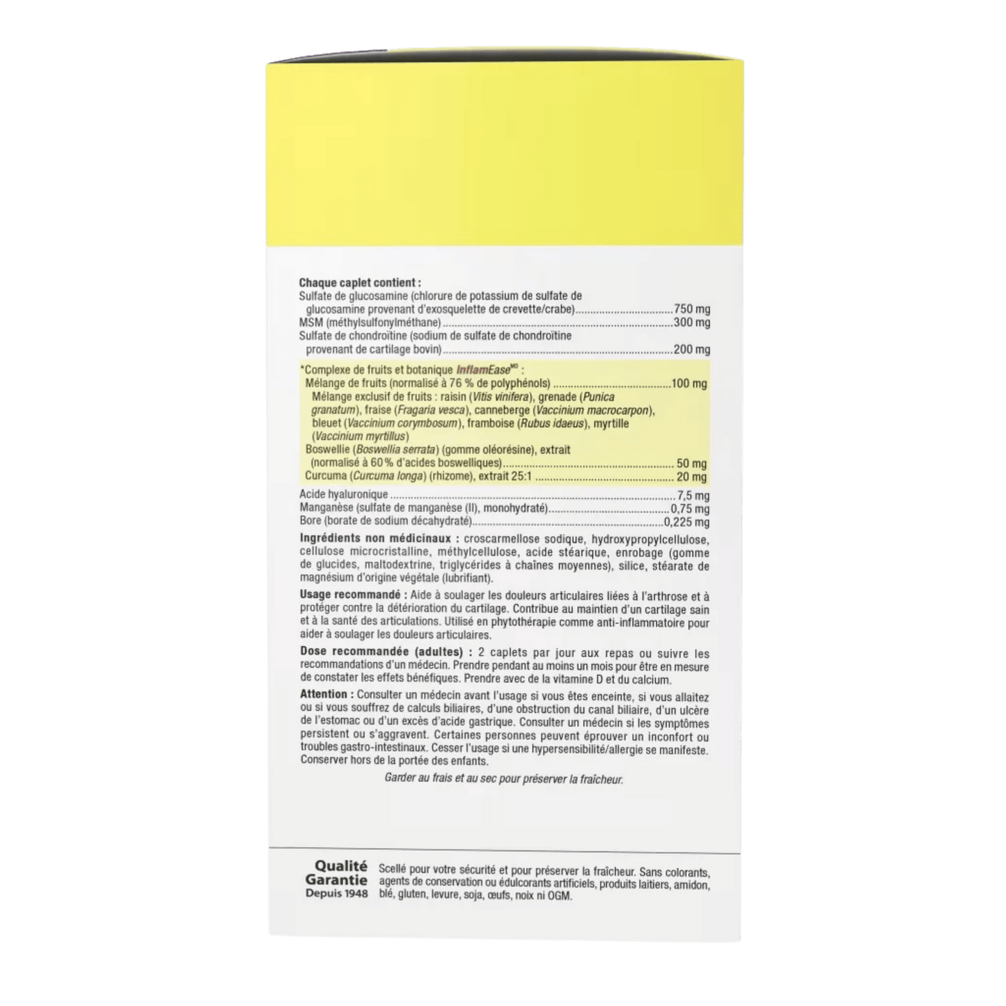 Imported Webber Naturals Osteo Joint Ease With InflamEase