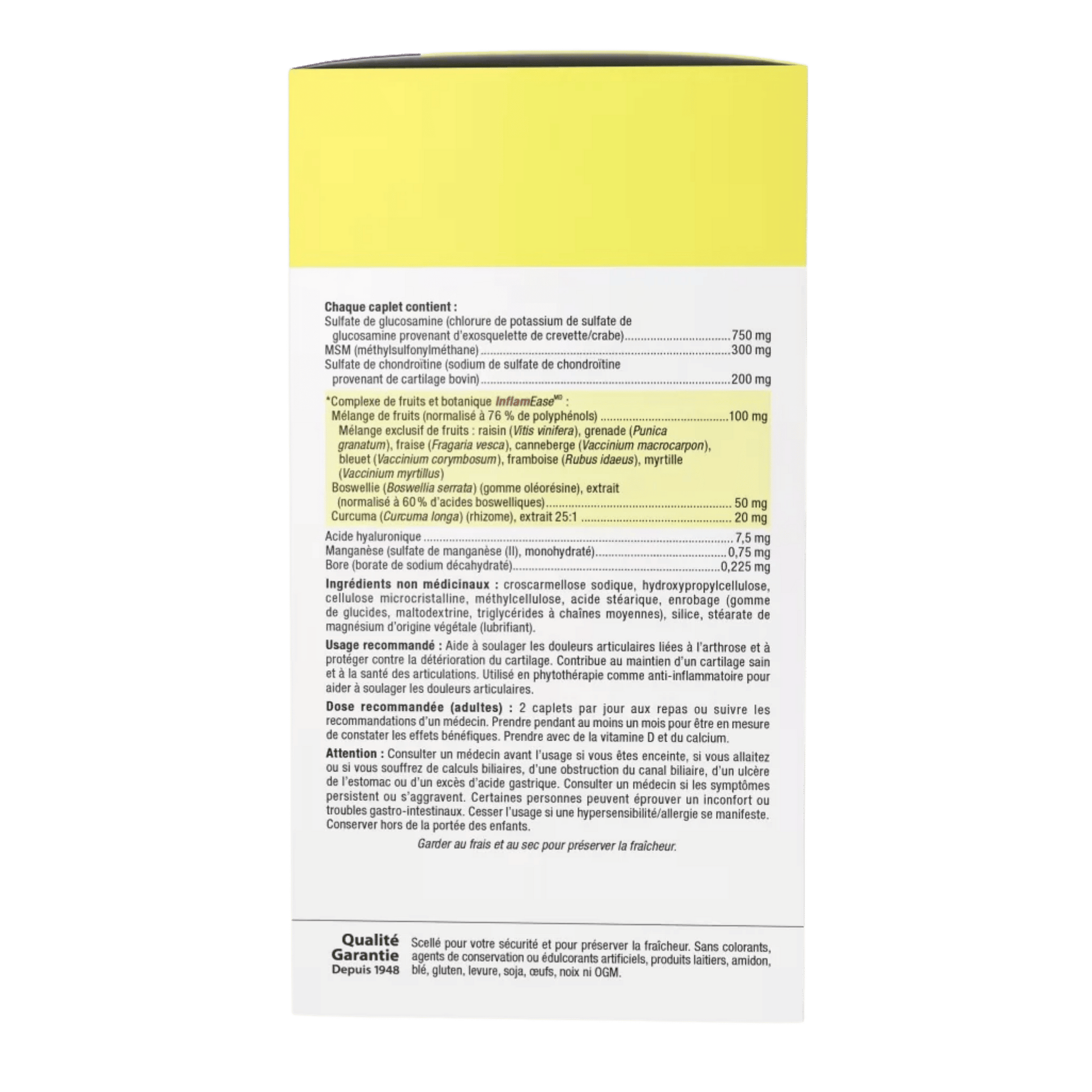 Imported Webber Naturals Osteo Joint Ease With InflamEase