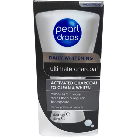 pearl drops daily whitening Ultimate charcoal skinstash
