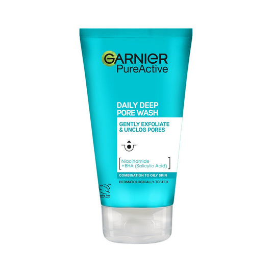 Garnier Pure Active Daily Deep Pore Wash (150ml)