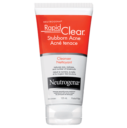 Neutrogena Rapid Clear Stubborn Acne Cleanser (125ml)
